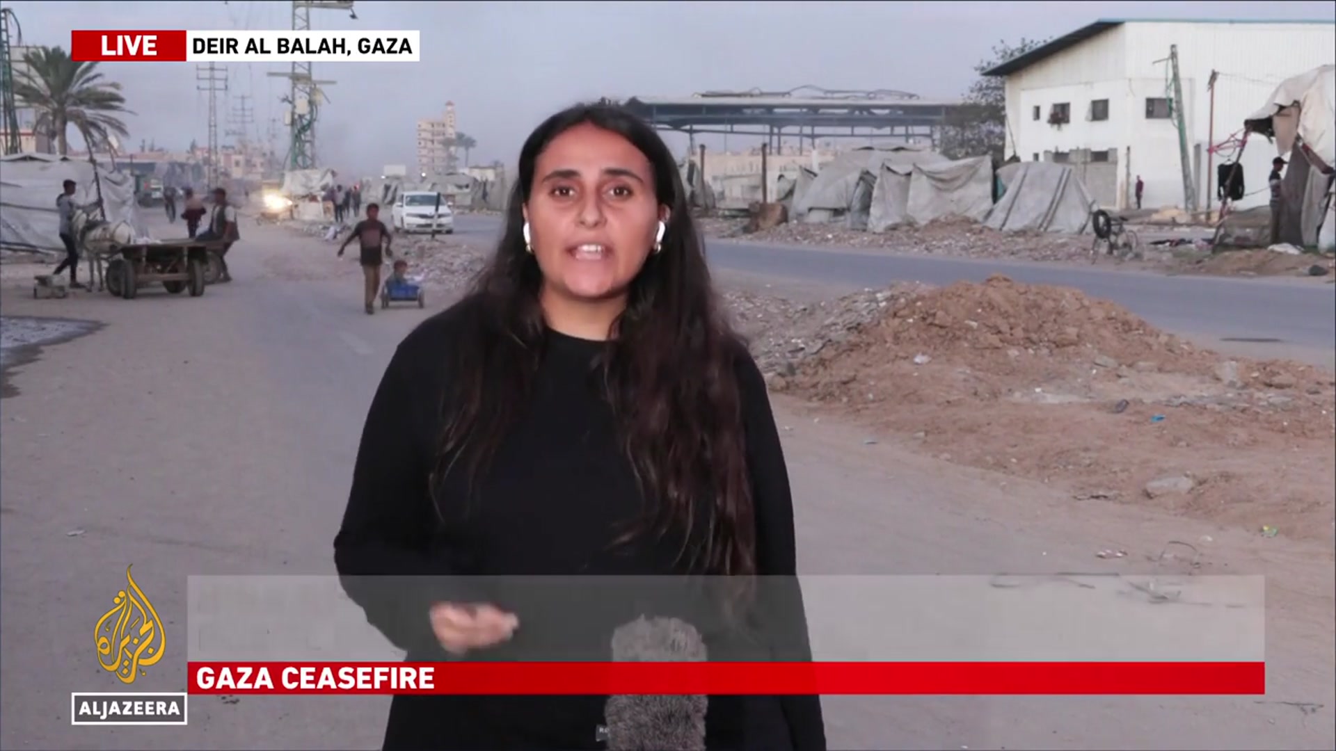 'Video thumbnail for Heavy gunfire and explosions reported in Gaza’s south'