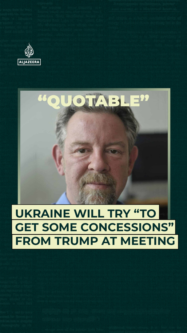 Video thumbnail for Ukraine will try “to get some concessions” from Trump at meeting