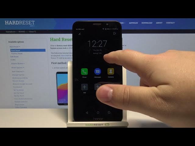 Video thumbnail for How to Turn On / Off Power Saving Mode on HUAWEI Honor 7C