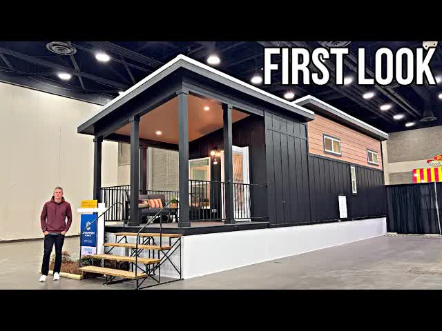 Video thumbnail for 399 sq ft Park Model Home Tour: Champion Homes in Kentucky