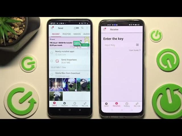 Video thumbnail for Transfer Files from an Android Device to Reame 10 by Using Send Anywhere App