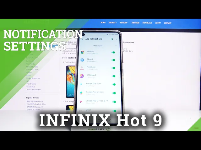 Video thumbnail for How to Enable or Disable App Notifications in Infinix Hot 9 – Personalize Notifications