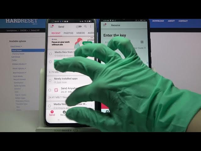 Video thumbnail for How to Transfer Data from an OPPO Phone to XIAOMI Redmi 9AT - Send Anywhere App