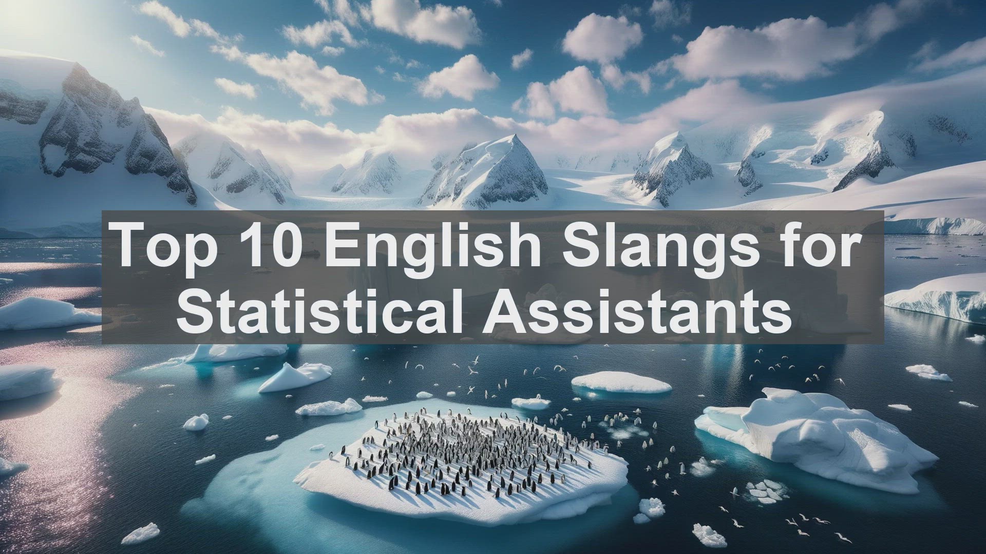 'Video thumbnail for Top 10 English Slangs for Statistical Assistants'