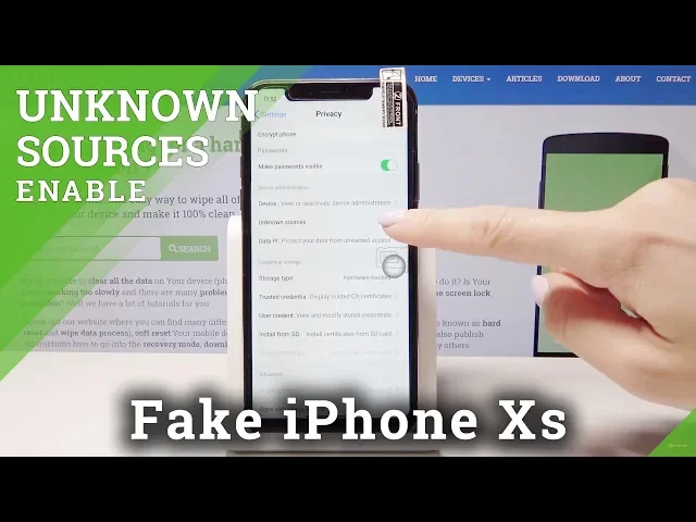 Video thumbnail for How to Enable Unknown Sources in Clone of iPhone Xs - Allow App Installation