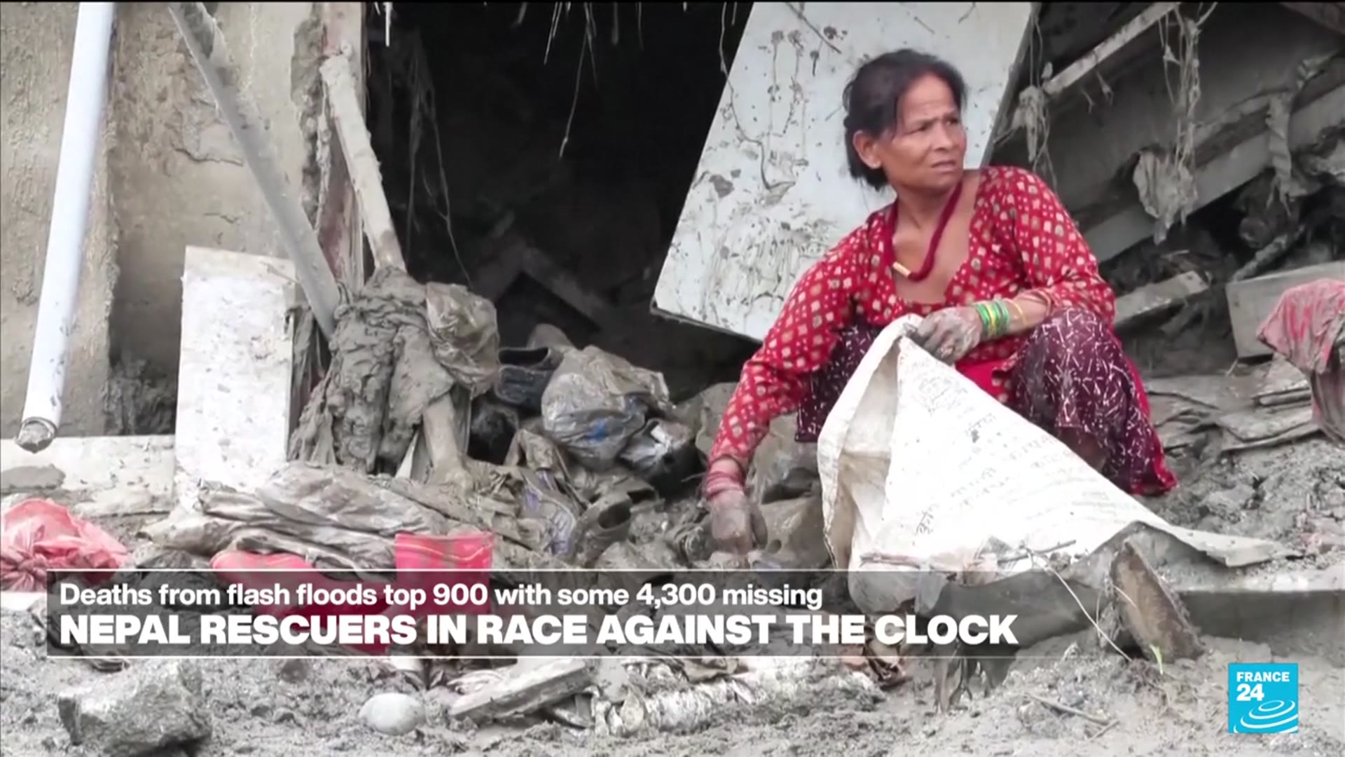 Video thumbnail for Nepal floods 'unprecedented', requires new 'engineering approaches, risk-sensitive urban planning'