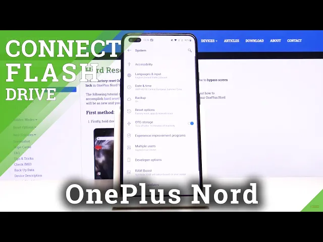 Video thumbnail for How to Activate OTG Connection in OnePlus Nord – Enable OTG Option