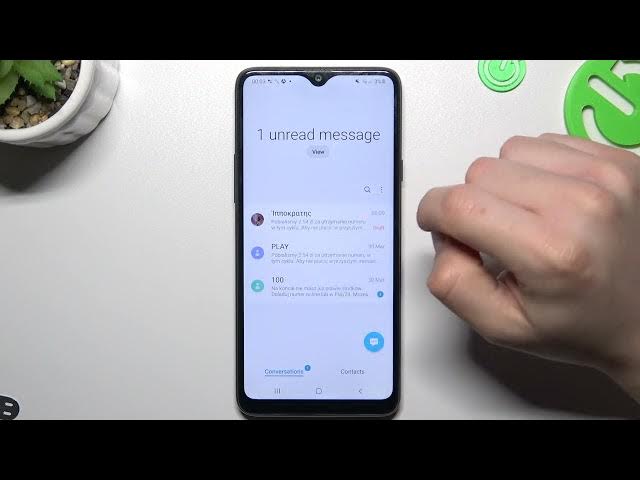 Video thumbnail for How to Turn On / Turn Off the SMS Delivery Report on a SAMSUNG Galaxy A20s