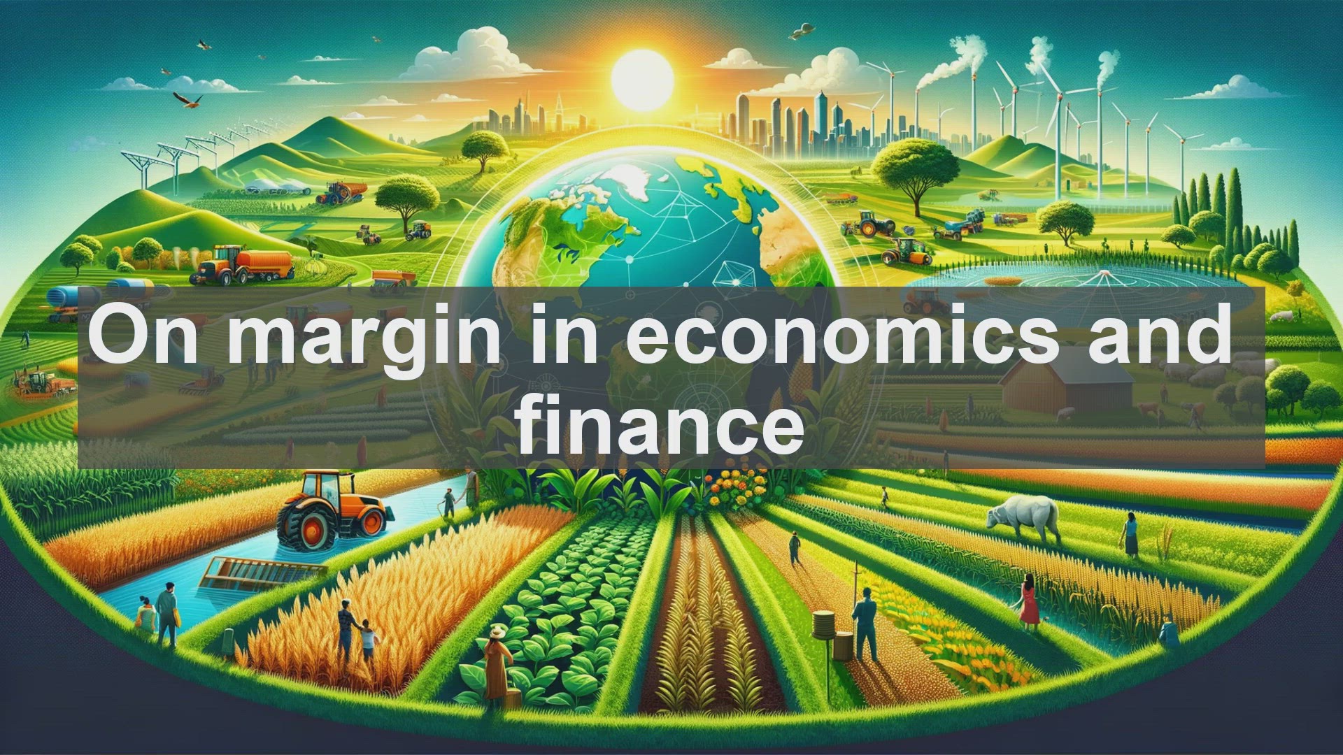 'Video thumbnail for On margin in economics and finance'
