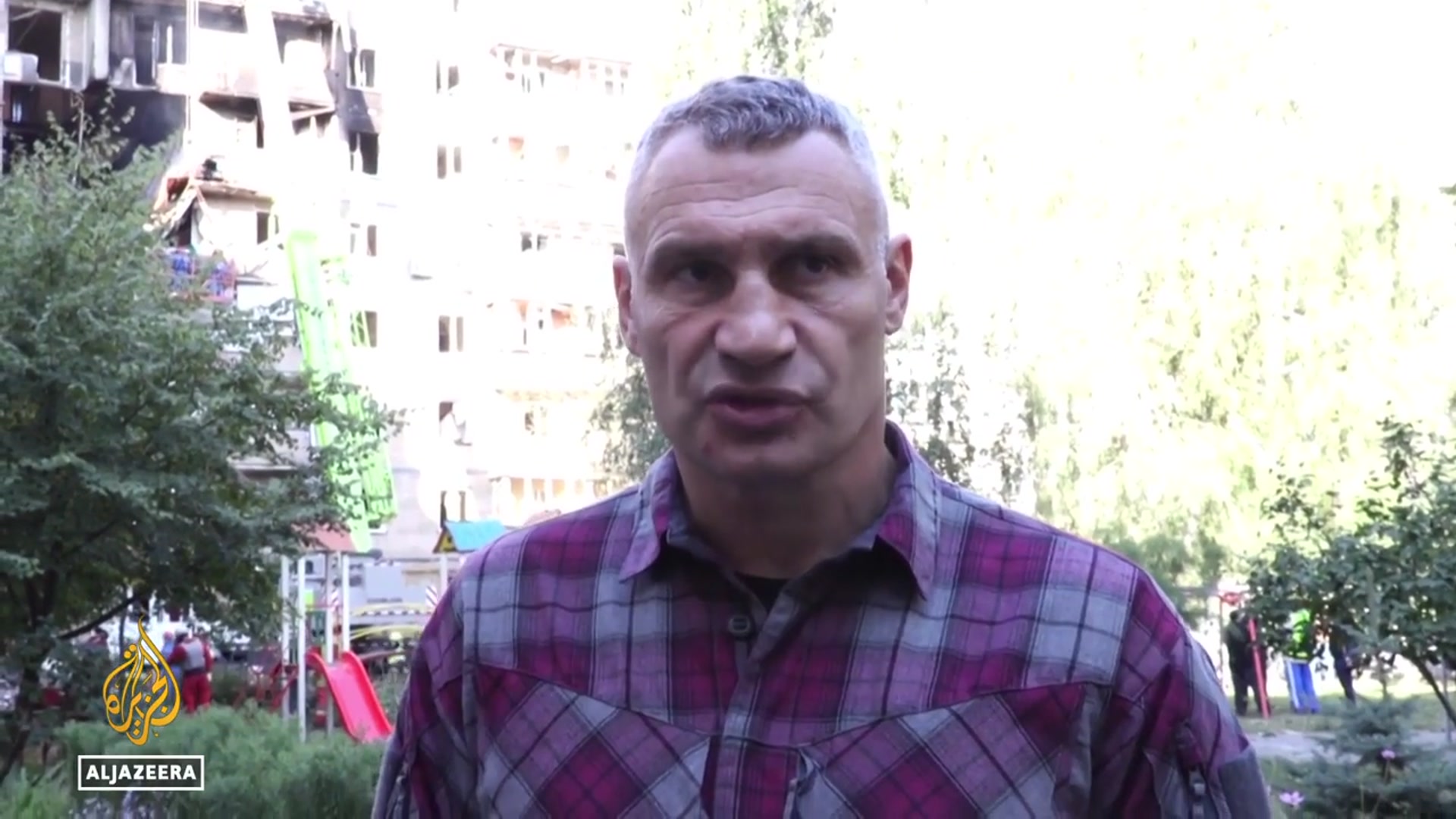 'Video thumbnail for Russia launches largest drone attack of Ukraine war, gov’t building in Kyiv struck'