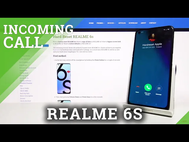 Video thumbnail for Incoming Call on REALME 6s – Incoming Call Animation