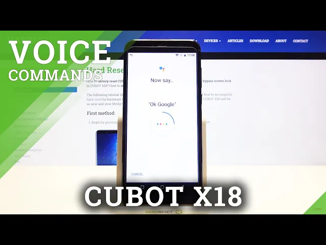 Video thumbnail for CUBOT X18 – Add & Activate Hey Google Option