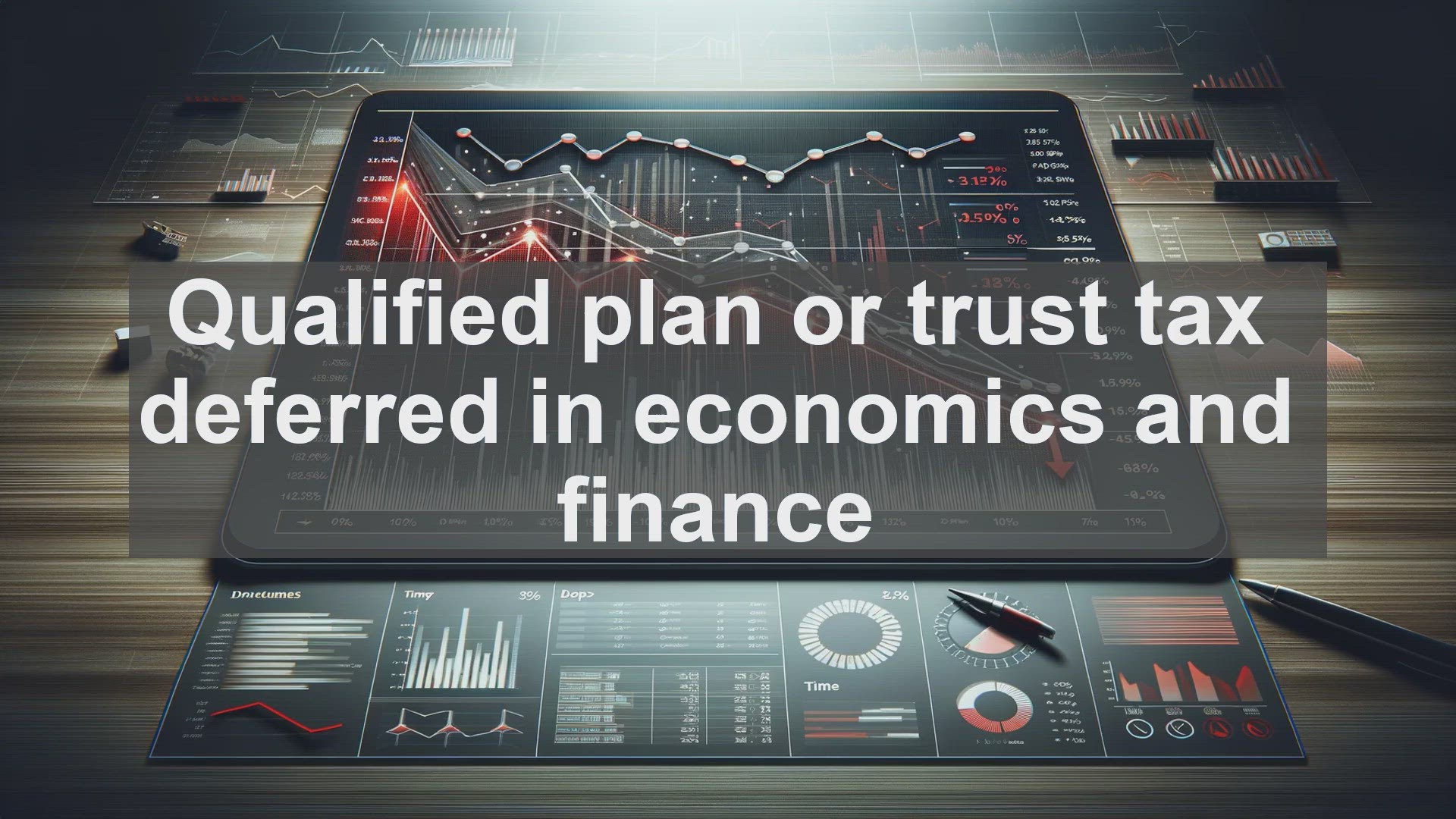 'Video thumbnail for Qualified plan or trust tax deferred in economics and finance'
