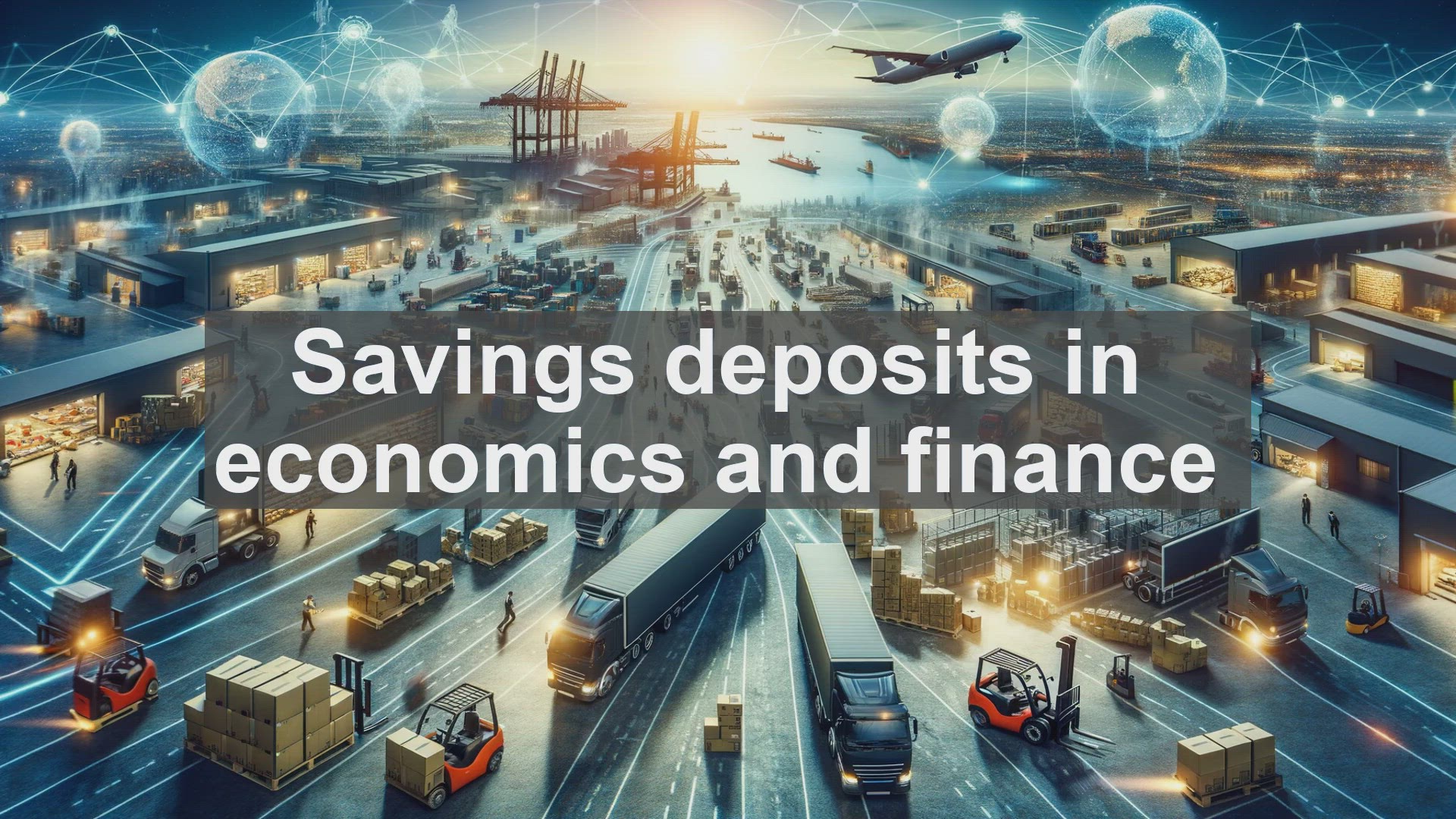 'Video thumbnail for Savings deposits in economics and finance'
