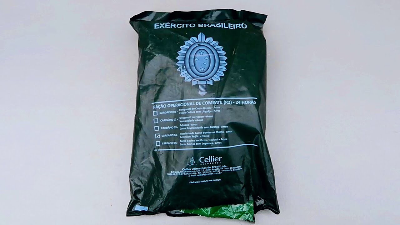'Video thumbnail for Testing Brazilian MRE (Meal Ready to Eat)'