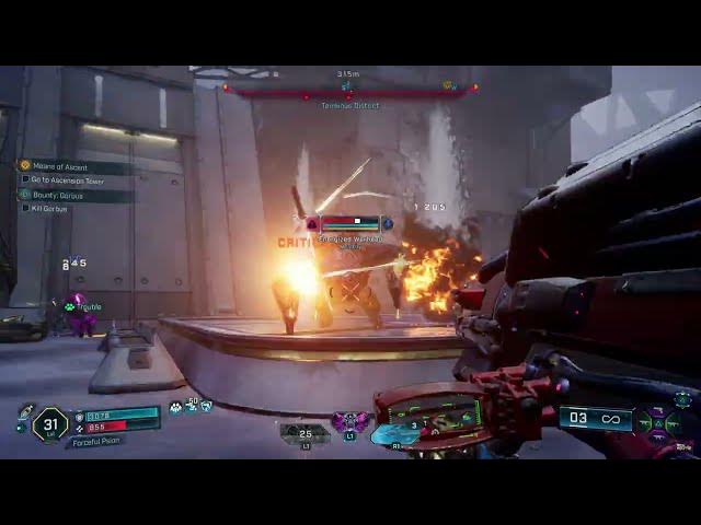 Video thumbnail for Borderlands 4 - Means of Ascent: Go To Ascension Tower: Terminus District | Talk To Defiant Calder