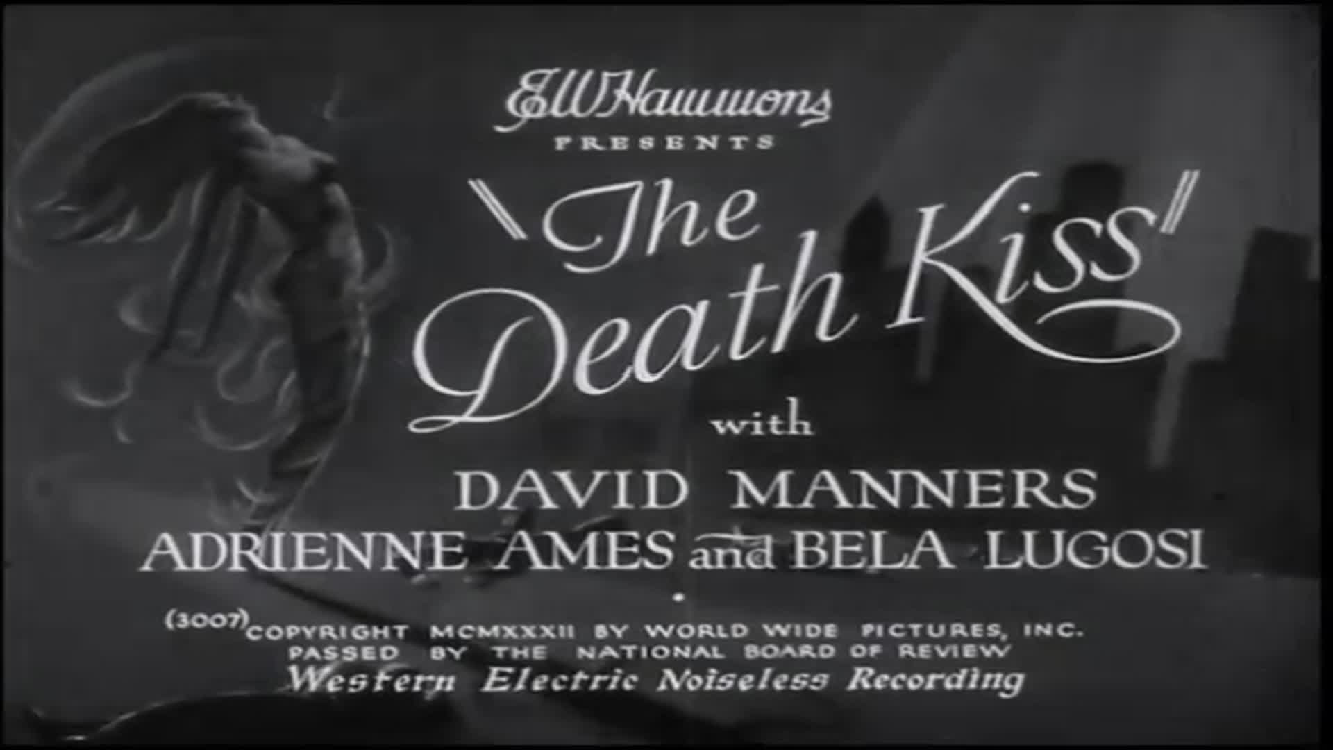 Video thumbnail for The Death Kiss (1932)