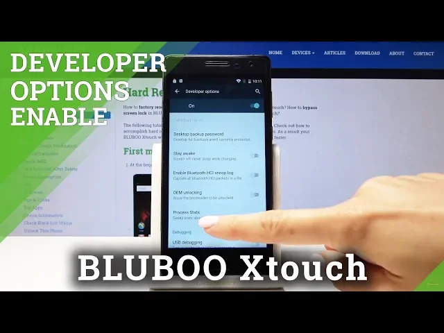 Video thumbnail for How to Enable Developer Options in BLUBOO Xtouch - Allow OEM Unlock