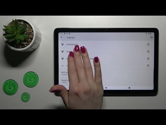 Video thumbnail for How to Connect to WiFi on a NOKIA T21 - Set Up a WiFi Connection