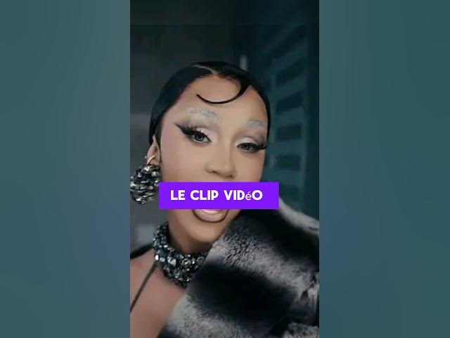 Video thumbnail for le clip vidéo de Cardi B dans la traîne