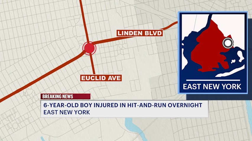 Video thumbnail for 6-year-old struck by hit-and-run driver in East New York