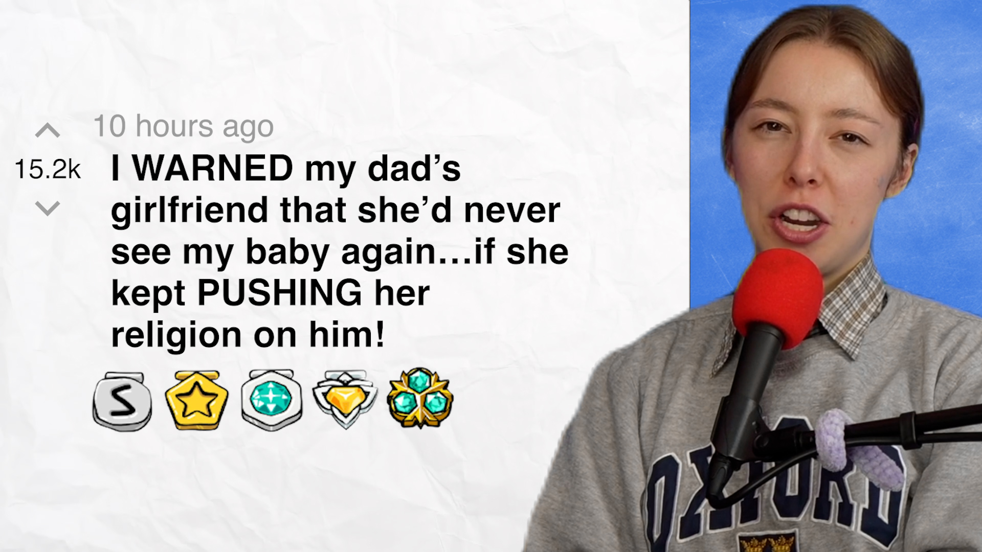 Video thumbnail for I WARNED my dad’s girlfriend that she’d never see my baby again…if she kept PUSHING her religion on him!