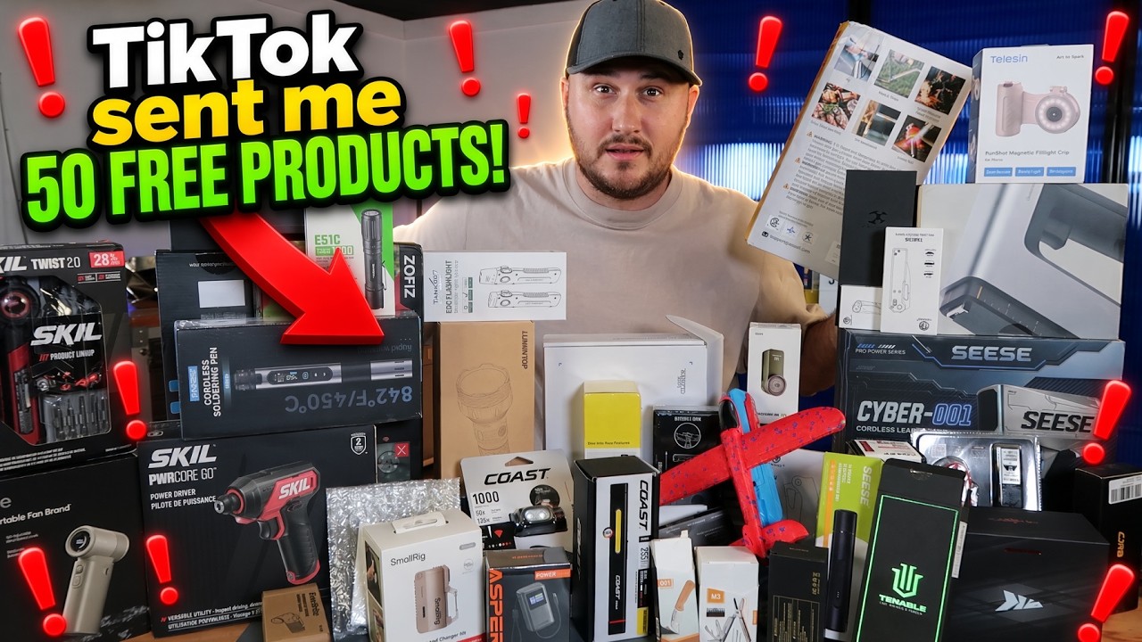 Video thumbnail for 50 New Gadgets TikTok Give Me Free