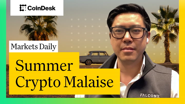 'Video thumbnail for Crypto Complacency: What Historic Low Implied Volatility Says About the Market'