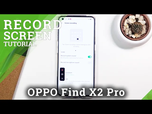 Video thumbnail for How to Record Screen in OPPO Find X2 – Screen Recorder Options