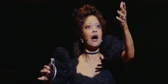 Video thumbnail for Video: Rebecca Naomi Jones Sings 'Our Lady of the Underground' in HADESTOWN