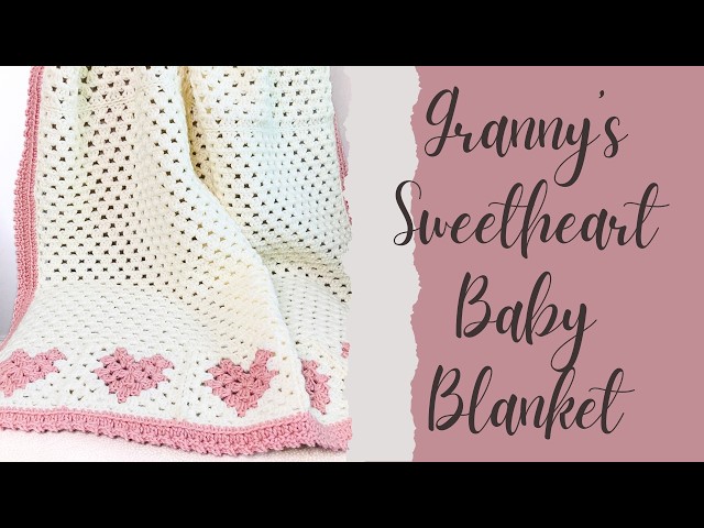 Video thumbnail for Learn The Secret Behind This Beautiful Crochet Heart Blanket Pattern!