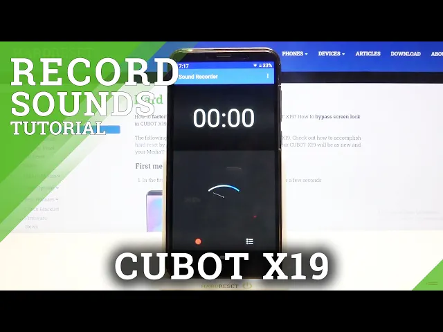 Video thumbnail for Enable Sound Recorder - Record Voice on CUBOT X19