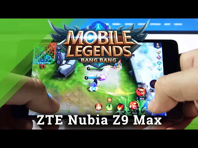 Video thumbnail for How Mobile Legends works on ZTE NUBIA Z9 Max | Game Test / FPS Checkup
