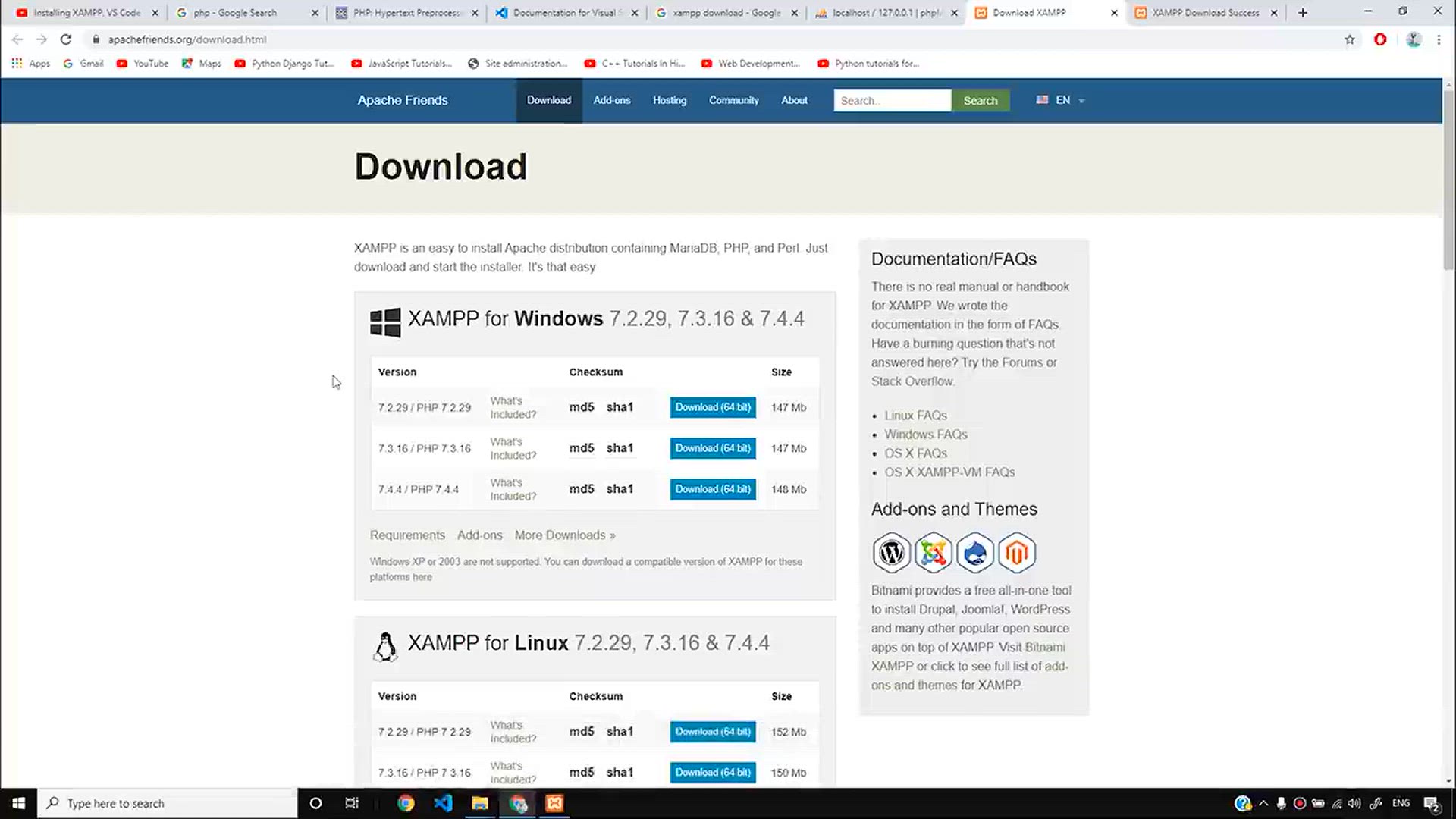 'Video thumbnail for Creating Our First PHP Website _ PHP Tutorial #2'