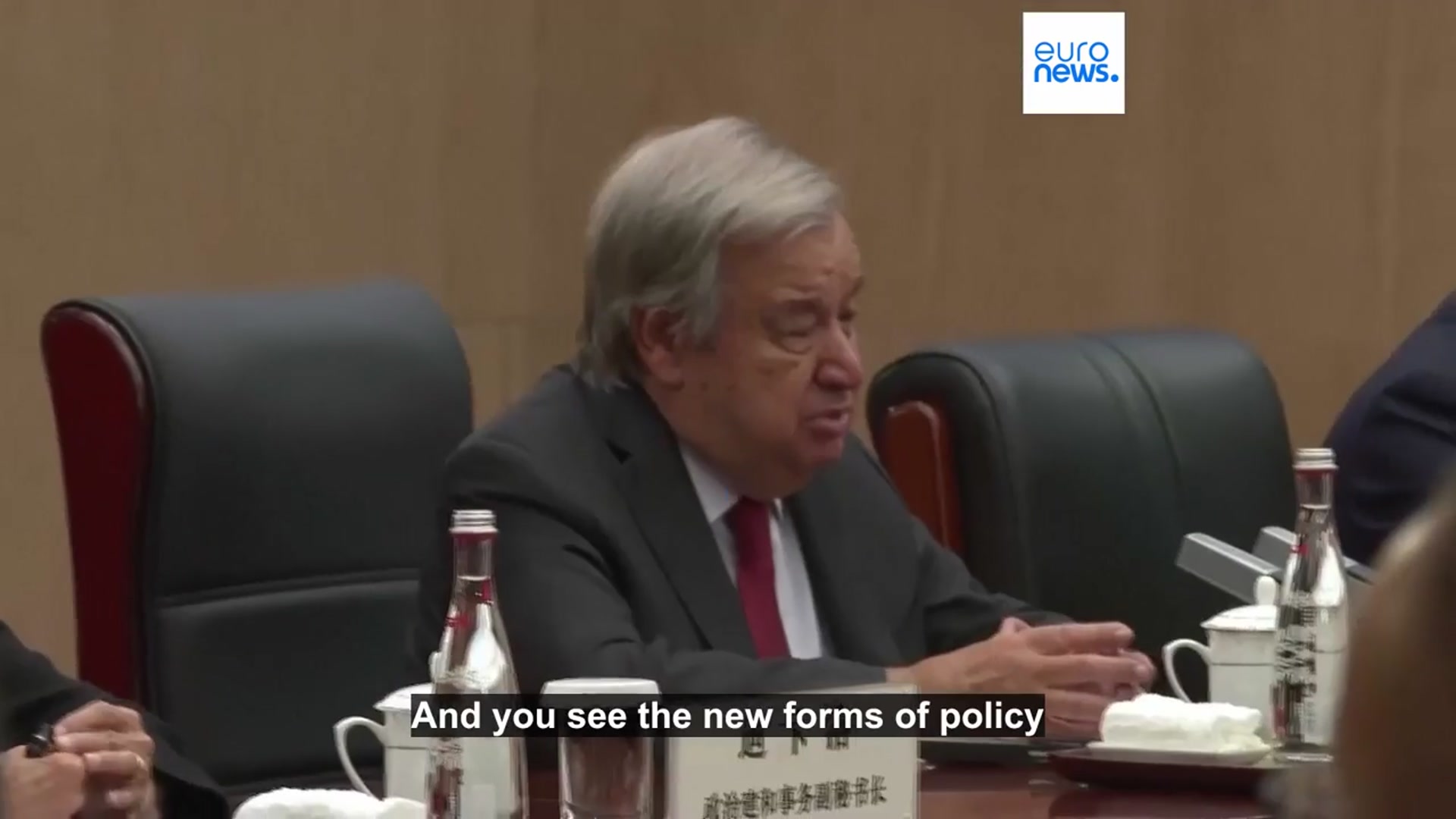 'Video thumbnail for China's support for multilateralism is essential, says UN chief Antonio Guterres at key summit'