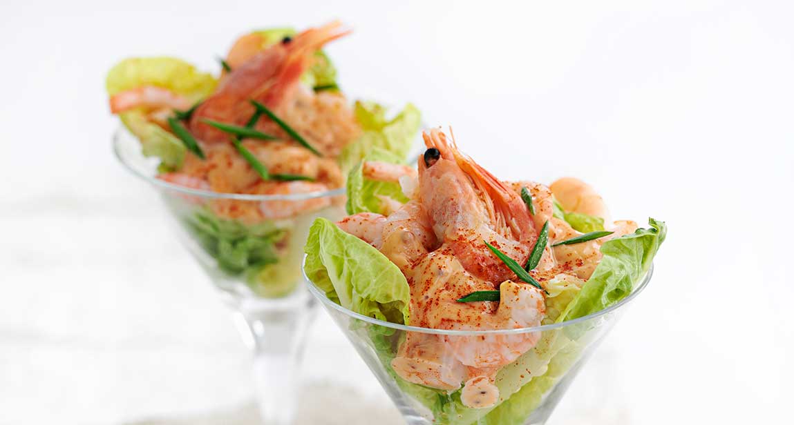 Video thumbnail for Classic Prawn Cocktail