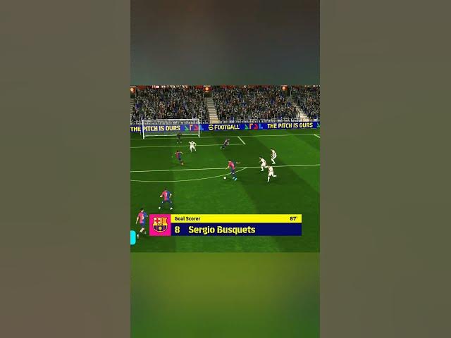 Video thumbnail for When busquets shows his levels🥶🥶#efootball #gameplay