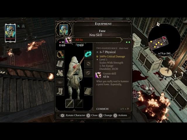 Video thumbnail for Divinity Original Sin 2 DE - Chapter 1 Find a Mask: Tattered Cowl (Hide Face) Equipment Intro | NS2