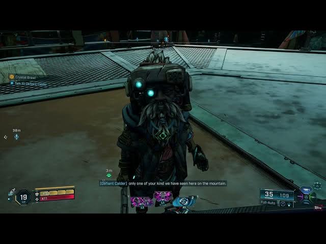 Video thumbnail for Borderlands 4 - Crystal Brawl: Talk To Defiant Calder About "Wildcat" The Siren Gameplay