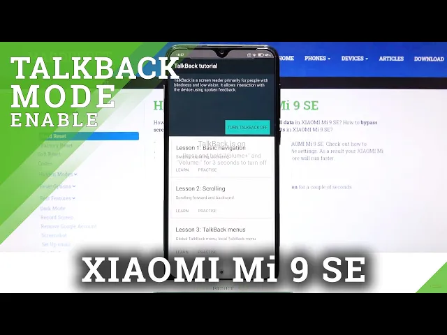 Video thumbnail for How to Enable TalkBack in XIAOMI Mi 9 SE – Activate TalkBack