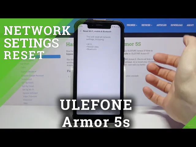 Video thumbnail for How to Reset Network Settings in ULEFONE Armor 5s – Restore Connection Settings