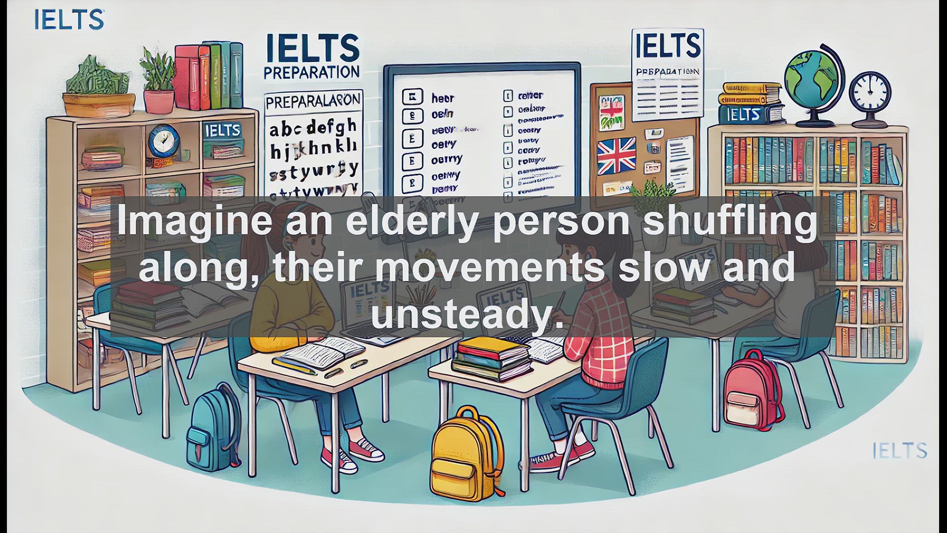 'Video thumbnail for 2000 Must Know IELTS 9.0 Vocabulary - Mastering 'Doddering': A Key Word for IELTS Success'