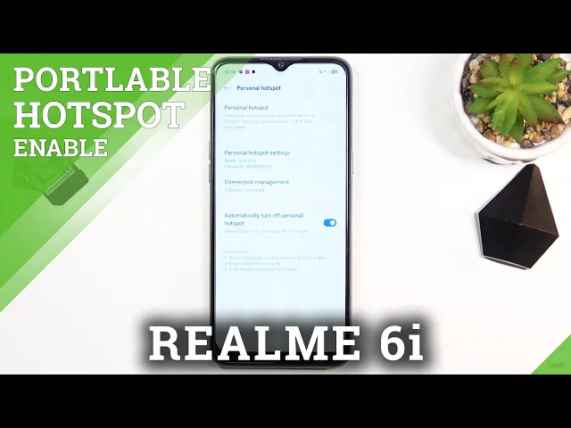 Video thumbnail for How to Enable Portable Hotspot on REALME 6i – Network Access Point