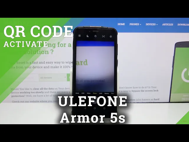 Video thumbnail for How to Allow Camera to Scan QR Codes in ULEFONE Armor 5s – Scan QR Codes