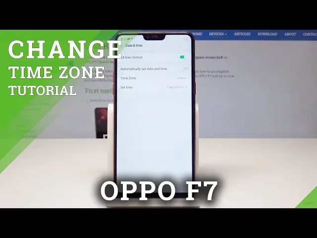 Video thumbnail for How to Change Date & Time Settings on OPPO F7 - Date & Time Set Up