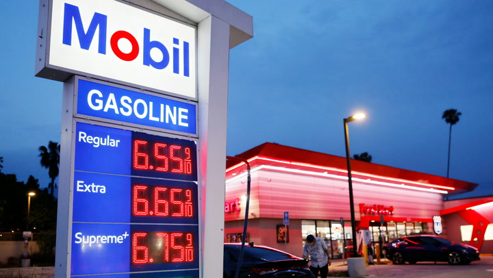 Video thumbnail for Oil Surges As Iran Warns Of Broader Retaliation