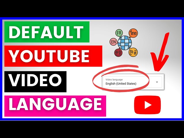Video thumbnail for How To Add Default Language To YouTube Videos? [in 2025]