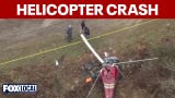 Video thumbnail for 2 helicopters crash in NJ; 1 dead, 1 critically injured