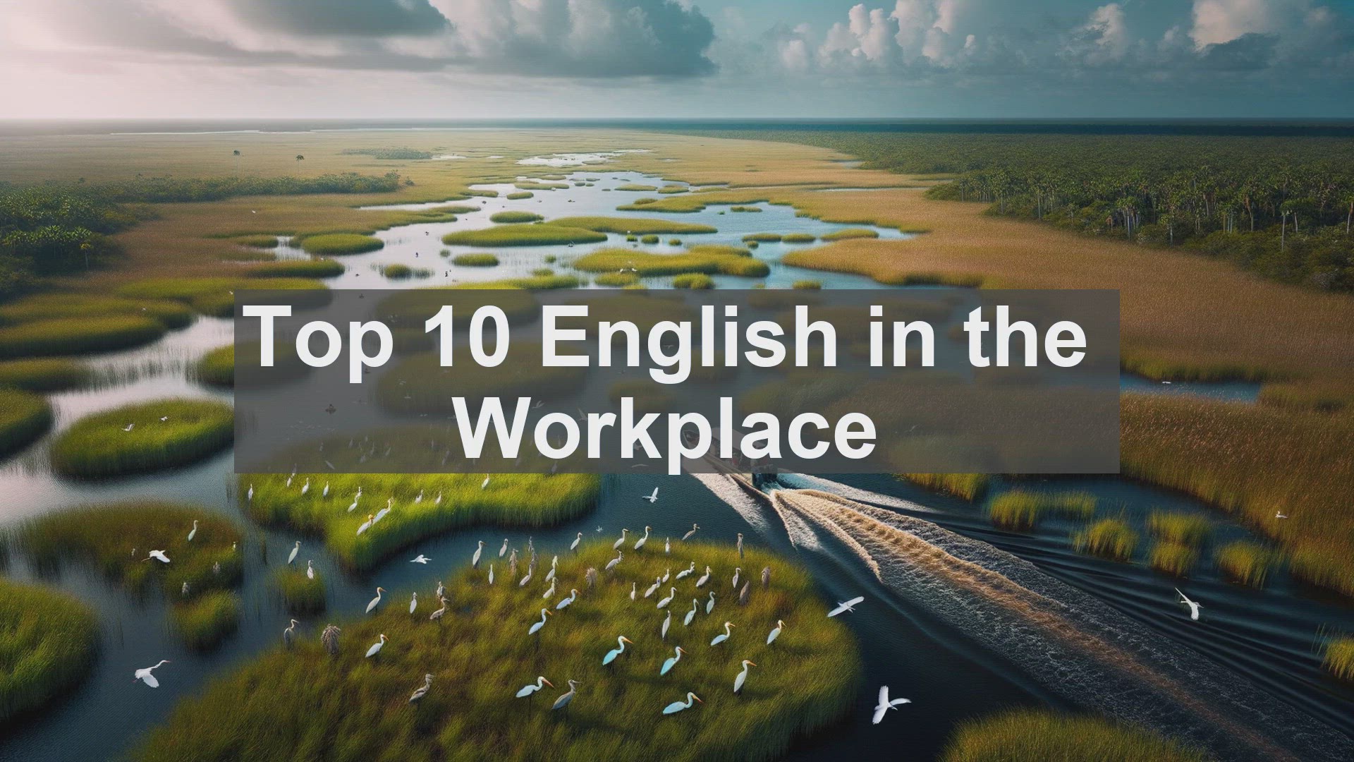 'Video thumbnail for Top 10 English in the Workplace'