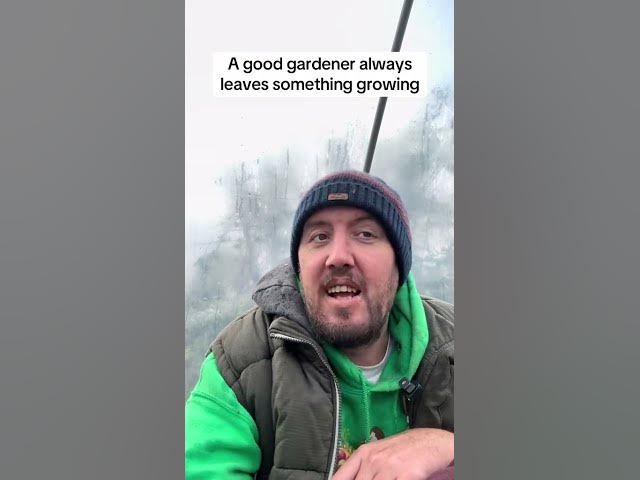 Video thumbnail for 🎥 ✅ 🌱 A Good Gardener Always Leaves Something Growing 🌿 | Allotment Wisdom & Mindset